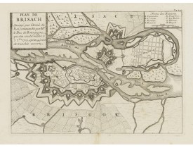PUTHAUX. -  Plan de Brisach Assiegé par l'Armée du Roi, commandée par Mgr. Le Duc de Bourgogne..