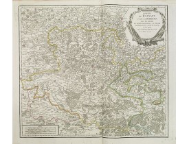 ROBERT DE VAUGONDY, G. -  Comtés de Hainaut et de Cambrésis. . .