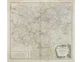 ROBERT DE VAUGONDY, G. -  Gouvernement général de l'isle de France. . .