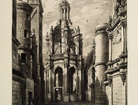 ROCHEBRUNE de, O. G. -  Lanterne du château de Chambord construite en 1533 par Pierre Nepveu dit Trinqueau.