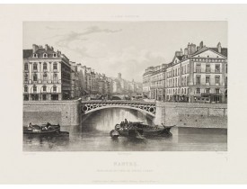SALATHE. -  Nantes. Embouchure du canal de Nantes à Brest.
