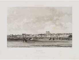 SALATHE. -  Nantes. Vue prise de l'hippodrome.