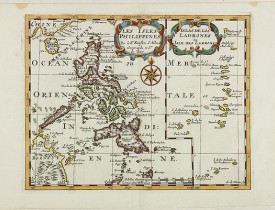 SANSON, N. -  Les Isles Philippines Molucques et de la Sonde.