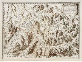 SANSON, N. / MARIETTE, P. -  Partie Meridionale des Estats de Savoye…