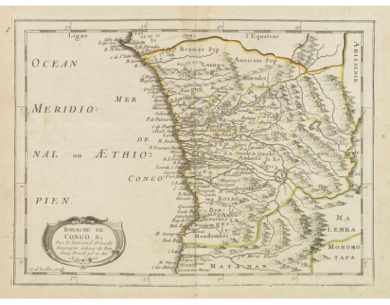 SANSON, N. -  Royaume de Congo & c. . . SANSON, N. -  Royaume de Congo & c. . .
