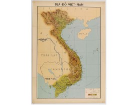 SERVICE GÉOGRAPHIQUE DE L'INDOCHINE. -  Carte économique de l'Indochine.