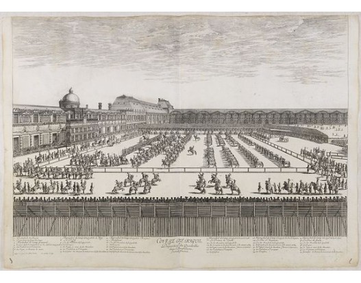 SYLVESTRE, I. - Course de Bague et Disposition des Quadrilles, dans l'Amphiteatre seconde journée. SYLVESTRE, I. - Course de Bague et Disposition des Quadrilles, dans l'Amphiteatre seconde journée.