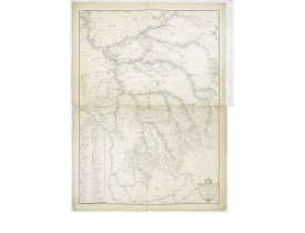 THIBAULT. - Carte des rivières et ruisseaux du bassin de la Seine.