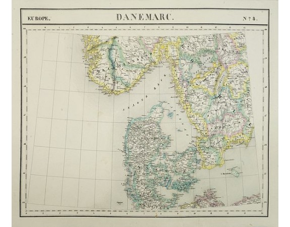 VANDERMAELEN, Ph. -  Europe. Danemarc. N°8.