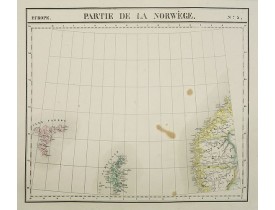 VANDERMAELEN, Ph. -  Europe. Partie de la Norwège. N°3.