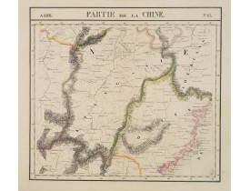 VANDERMAELEN, Ph. -  Partie de la Chine N°87. (Covers Jiangxi, Fujian and parts of Zhejiang, Guangdong, Hunan and Hubei.)