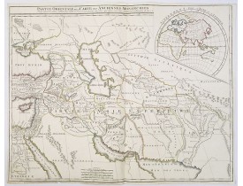 VAUGONDY, G. / DELAMARCHE, F. / DIEN, Ch. -  Partie Orientale de la Carte des Anciennes Monarchies. . .
