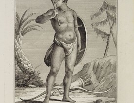 VIERO, Th. -  Uomo del Perù.  / Homme du Perou.