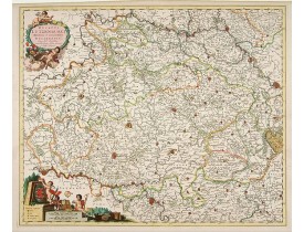 VISSCHER , N. -  Ducatus Lutzenburgi Novissima et Accuratissima Delineatio.