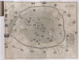VUILLEMIN, A. -  Nouveau plan illustré de la ville de Paris . . .