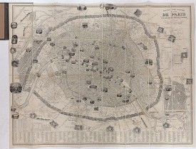 VUILLEMIN, A. -  Nouveau plan illustré de la ville de Paris . . .