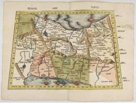 WALDSEEMÜLLER, M. -  Quinta Asie Tabvla.