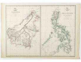WELLER, E. -  Borneo (together with)  The Philippine Islands.
