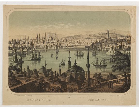 WENTZEL, F. Ch. -  Constantinople. 369