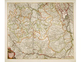 WIT, F. de -  Tabula Ducatus Brabantiae.