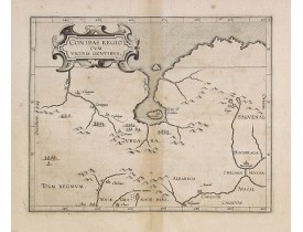WYTFLIET, C. van. -  Conibas Regio cum uicinis gentibus.