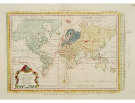 ZATTA, A. -  Il Mappamondo o sia Descrizione Generale del Globo Ridotto..