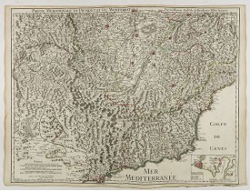 DE L'ISLE, G. -  Partie Meridionale du Piemont et du Montferrat.