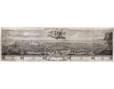 AULAGNIER / DURET, Pierre-Jacques / JOULLAIN. - Vue et perspective de la ville de Marseille et ses environs, prise du côté de la belle vue de la plaine St. Michel. Dediée à S. A. S. Mgr. le duc de Penthievre Grand Amiral de France. AULAGNIER / DURET, Pierre-Jacques / JOULLAIN. - Vue et perspective de la ville de Marseille et ses environs, prise du côté de la belle vue de la plaine St. Michel. Dediée à S. A. S. Mgr. le duc de Penthievre Grand Amiral de France.