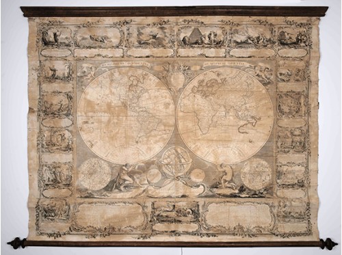 CHAMBON -  Mappemonde 